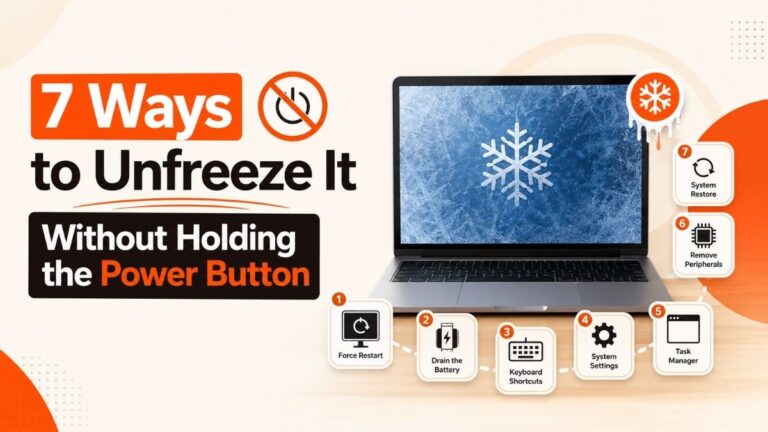 7 Ways to Unfreeze a Laptop
