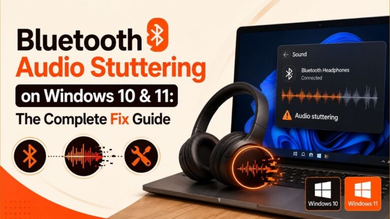 Bluetooth Audio Stuttering on Windows 10 & 11: The Complete Fix Guide