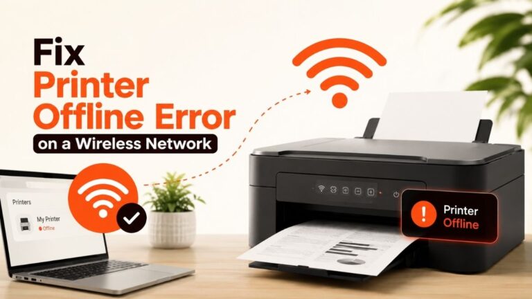 Fix Printer Offline Error on a Wireless Network