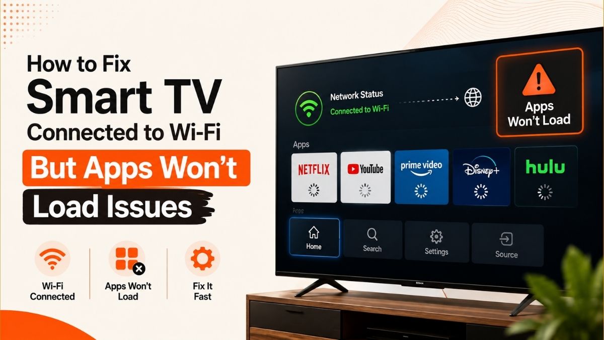 Fix Smart TV Apps Won’t Load
