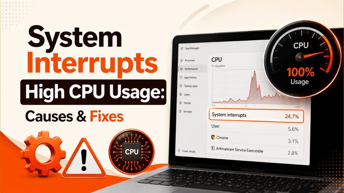 System Interrupts High CPU Usage