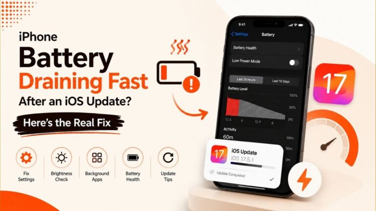 iPhone Battery Drain Fix Guide