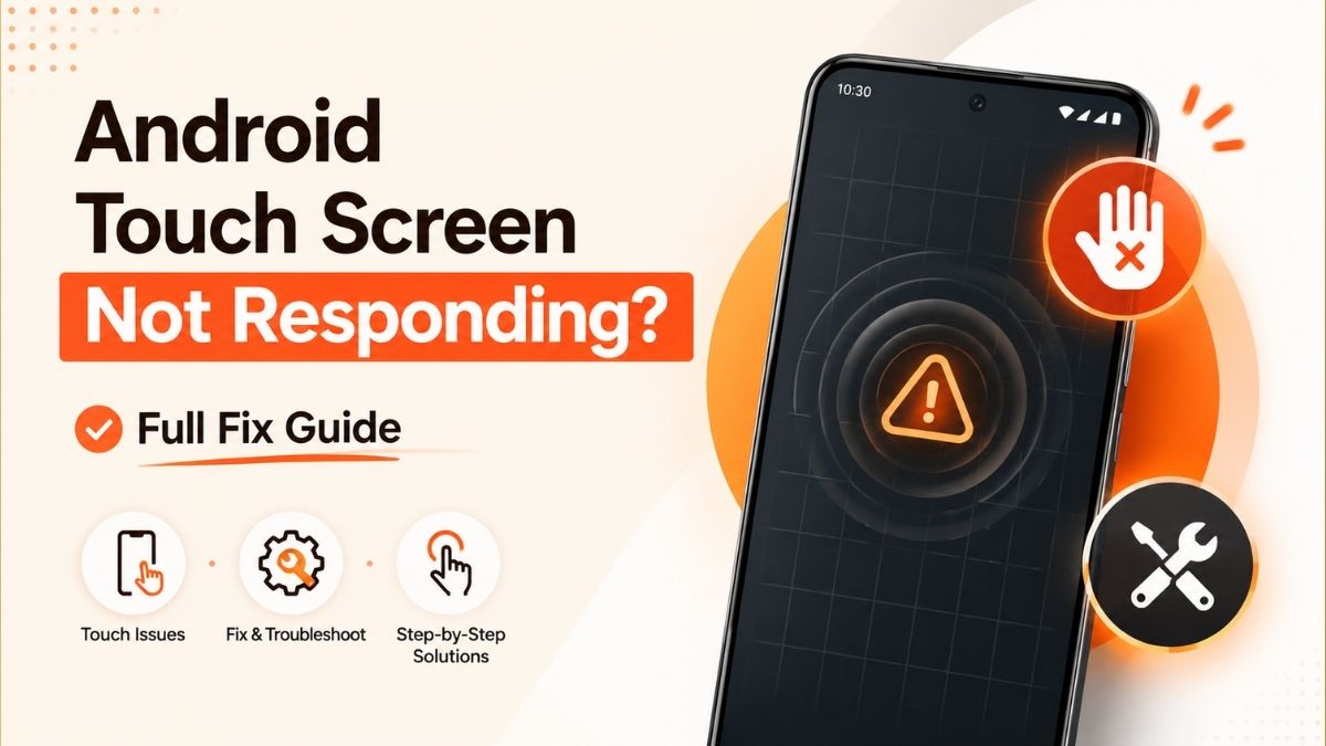 Android Touch Screen Not Responding? Full Fix Guide