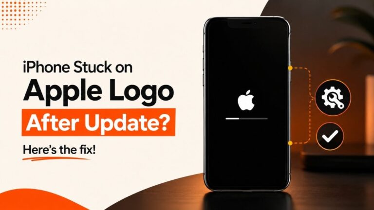 Fix iPhone Stuck on Apple Logo