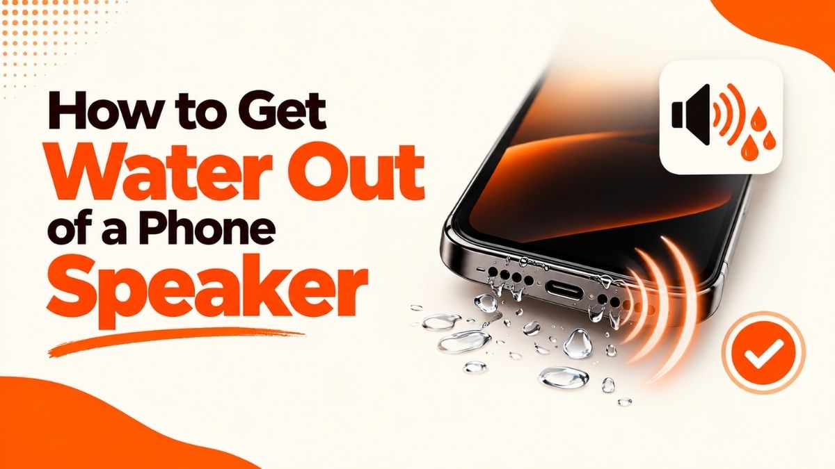 How to Get Water out of phone speaker