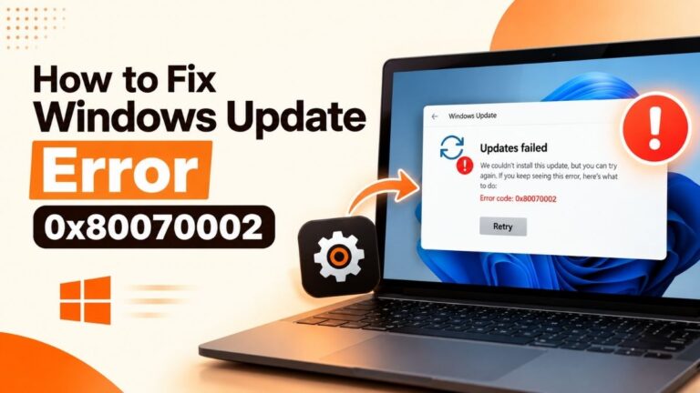 Windows Update Error 0x80070002 fix